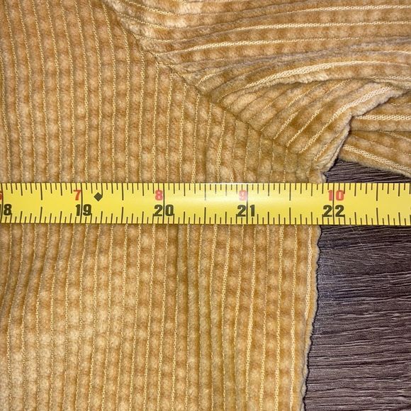 Womens Vintage Chadwicks Medium Butterscotch Yellow Light Corduroy Jacket - Picture 6 of 12